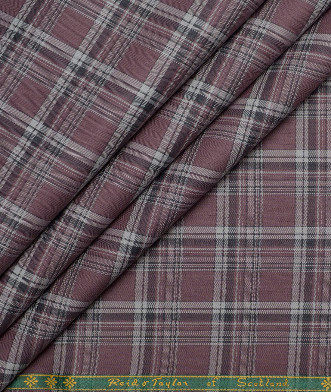 Reid & Taylor Giza Cotton Checks Shirting Fabric (Opium Mauve) Reid & Taylor Giza Cotton Checks Shirting Fabric (Opium Mauve)