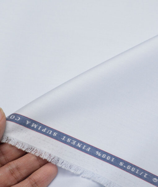 Vercelli Italy 2 Ply 100's Supima Cotton Solids Shirting Fabric (Sky Blue)