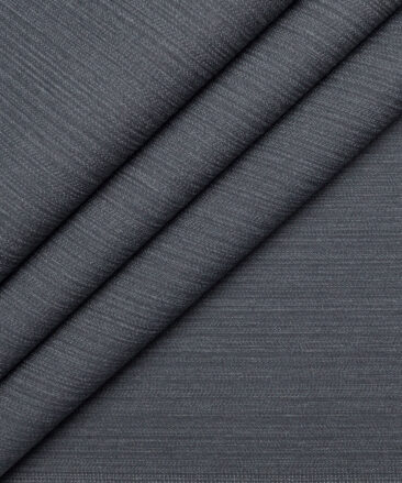 Tresca by Arvind  Self Design Cotton Unstitched Stretchable Jeans Fabric (Mica Grey)