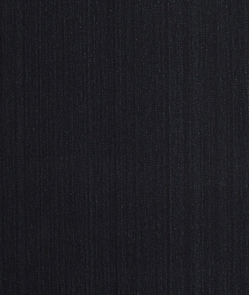 Tresca by Arvind  Self Design Cotton Unstitched Stretchable Jeans Fabric (Platinum Black)