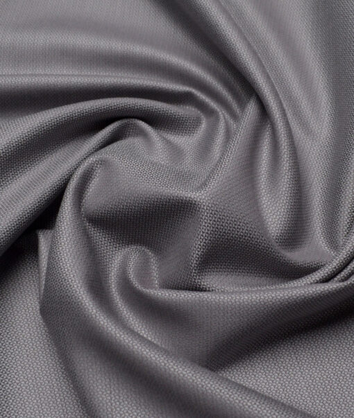 Tresca by Arvind  Giza Cotton Structured Shirting Fabric (Grey)