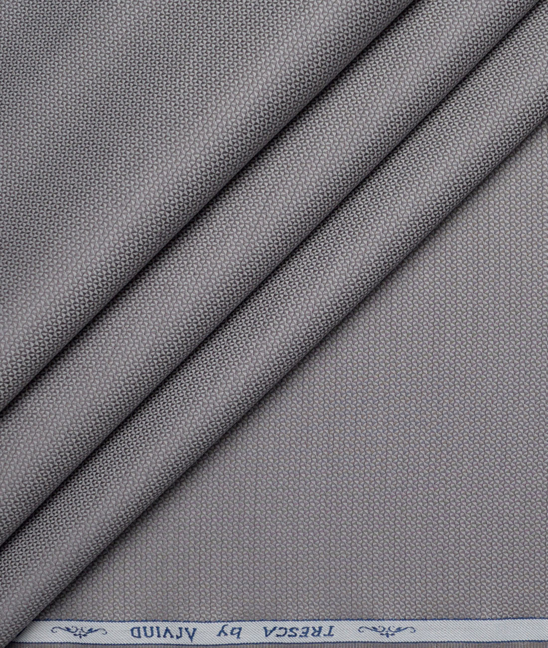 Tresca by Arvind Giza Cotton Structured Shirting Fabric (Grey) Tresca by Arvind Giza Cotton Structured Shirting Fabric (Grey)