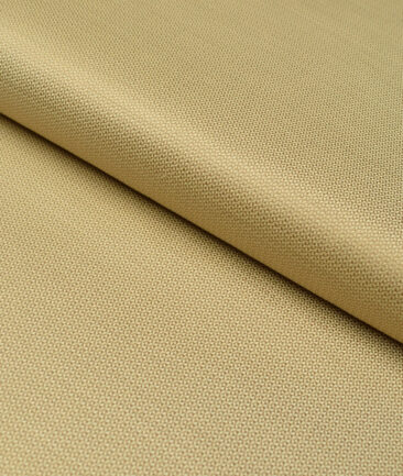 Tresca by Arvind  Giza Cotton Structured Shirting Fabric (Mustard Yellow)