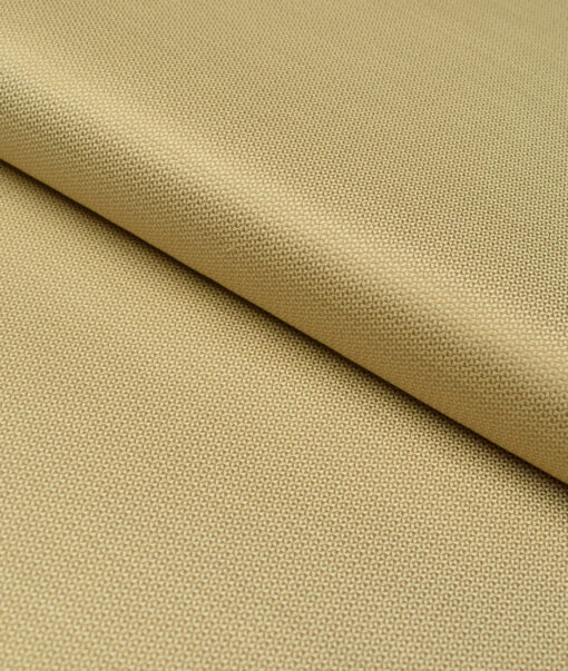 Tresca by Arvind  Giza Cotton Structured Shirting Fabric (Mustard Yellow)