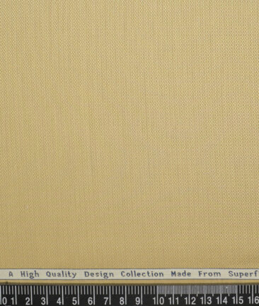 Tresca by Arvind  Giza Cotton Structured Shirting Fabric (Mustard Yellow)