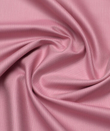 Tresca by Arvind  Giza Cotton Structured Shirting Fabric (Pink)