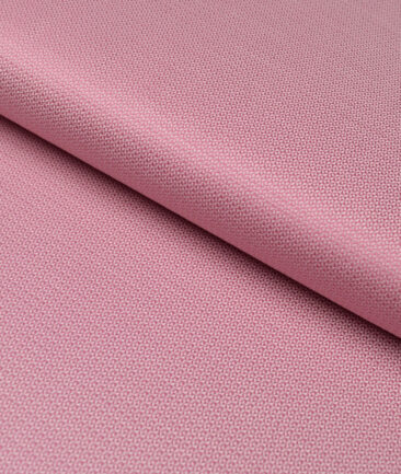 Tresca by Arvind  Giza Cotton Structured Shirting Fabric (Pink)