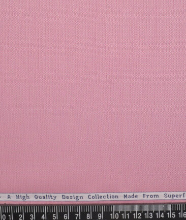Tresca by Arvind  Giza Cotton Structured Shirting Fabric (Pink)