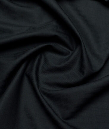 Georgia Gullini Italy  Checks Polyester Viscose Suiting Fabric (Dark Green)