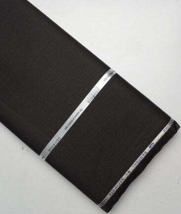 Georgia Gullini Italy Super 110's Solids 45% Merino Wool Suiting Fabric (Dark Brown)