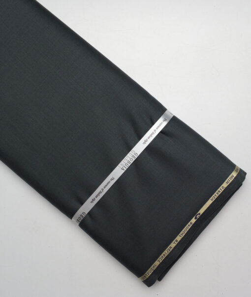 Georgia Gullini Italy Super 120's Solids 44% Merino Wool Suiting Fabric (Dark Pine Green)