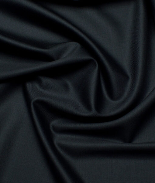Georgia Gullini Italy Super 130's Solids 50% Merino Wool Suiting Fabric (Dark Green)
