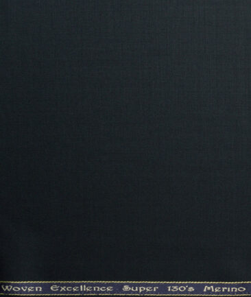 Georgia Gullini Italy Super 130's Solids 50% Merino Wool Suiting Fabric (Dark Green)