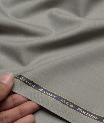 Georgia Gullini Italy Super 130's Solids 50% Merino Wool Suiting Fabric (Greige)