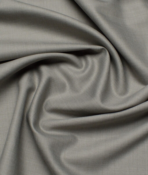 Georgia Gullini Italy Super 130's Solids 50% Merino Wool Suiting Fabric (Greige)