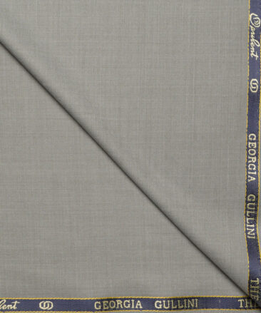 Georgia Gullini Italy Super 130's Solids 50% Merino Wool Suiting Fabric (Greige)