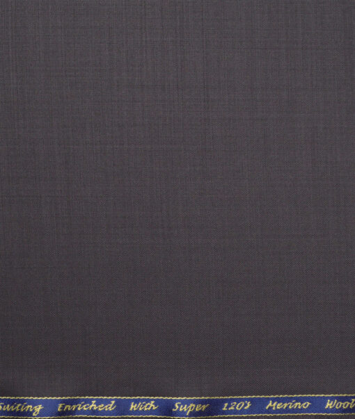 Georgia Gullini Italy Super 120's Solids 70% Merino Wool Suiting Fabric (Dark Grey)