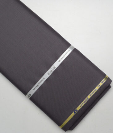Georgia Gullini Italy Super 120's Solids 70% Merino Wool Suiting Fabric (Dark Grey)