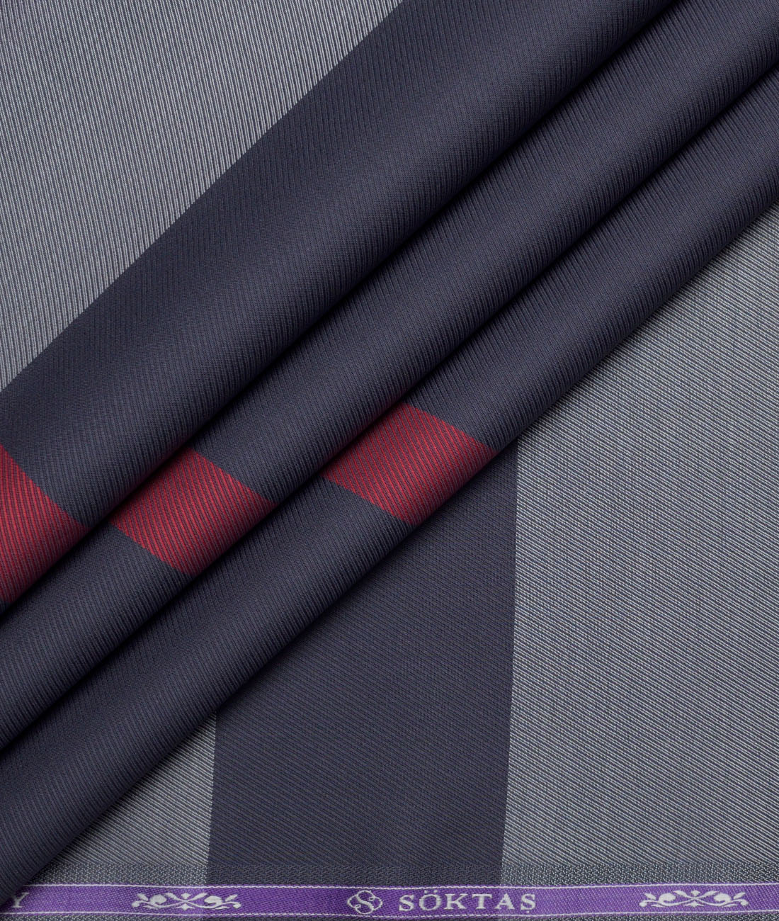 Soktas Giza Cotton Checks Shirting Fabric (Dark Grey) Soktas Giza Cotton Checks Shirting Fabric (Dark Grey)