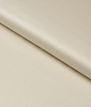 Soktas 2 Ply 120's Giza Cotton Solids Shirting Fabric (Beige)
