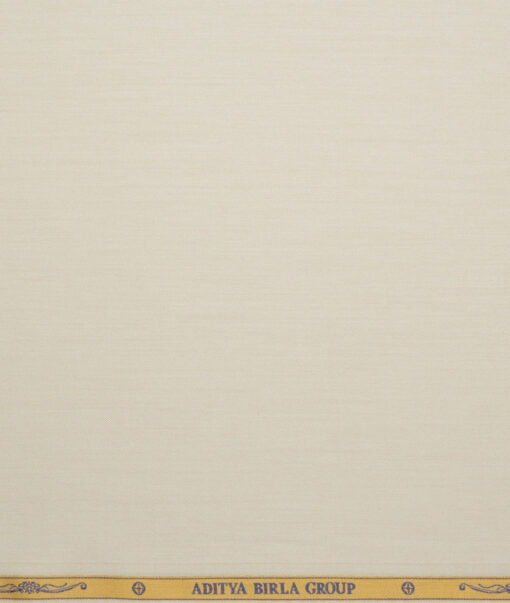 Soktas 2 Ply 120's Giza Cotton Solids Shirting Fabric (Beige)