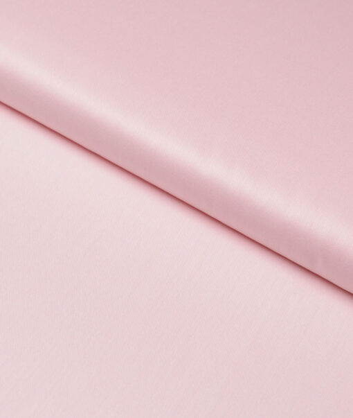 Soktas 2 Ply 120's Giza Cotton Solids Shirting Fabric (Pink)