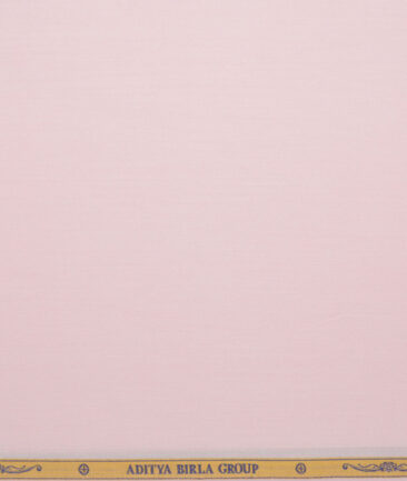 Soktas 2 Ply 120's Giza Cotton Solids Shirting Fabric (Pink)