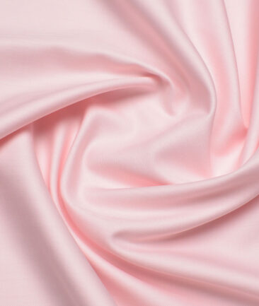 Soktas 2 Ply 120's Giza Cotton Herringbone Striped Shirting Fabric (Pink)