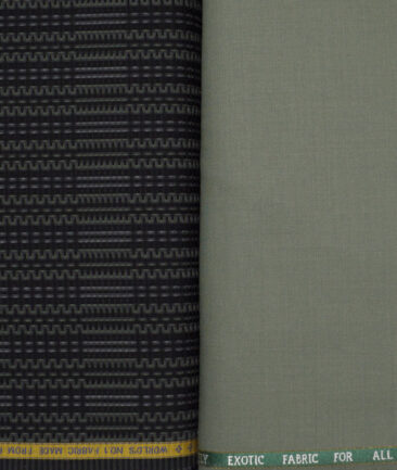 Combo of J.Hampstead Poly Wool Pant & Luthai Supima Cotton Shirt Fabric