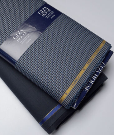 Combo of J.Hampstead Poly Wool Pant & Soktas Giza Cotton Shirt Fabric - Image 2