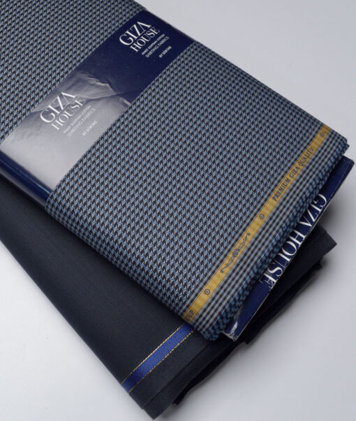 Combo of J.Hampstead Poly Wool Pant & Soktas Giza Cotton Shirt Fabric - Image 2