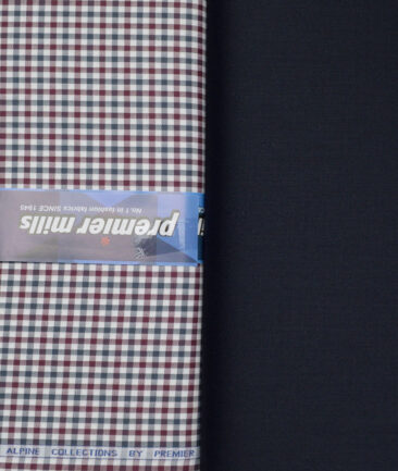Combo of  Italian Channel Terry Rayon Pant & Premier Mills Giza Cotton Shirt Fabric