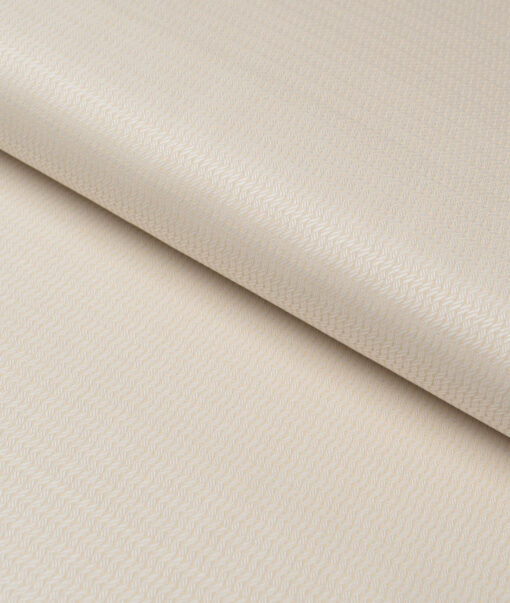 Tessitura Monti  Giza Cotton Structured Shirting Fabric (Beige)