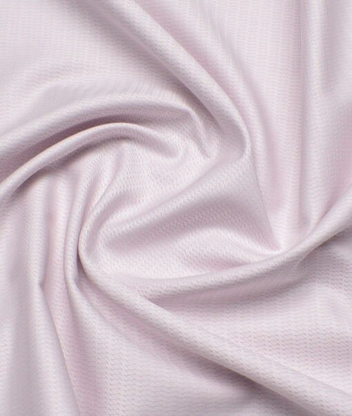 Tessitura Monti  Giza Cotton Structured Shirting Fabric (Pink)