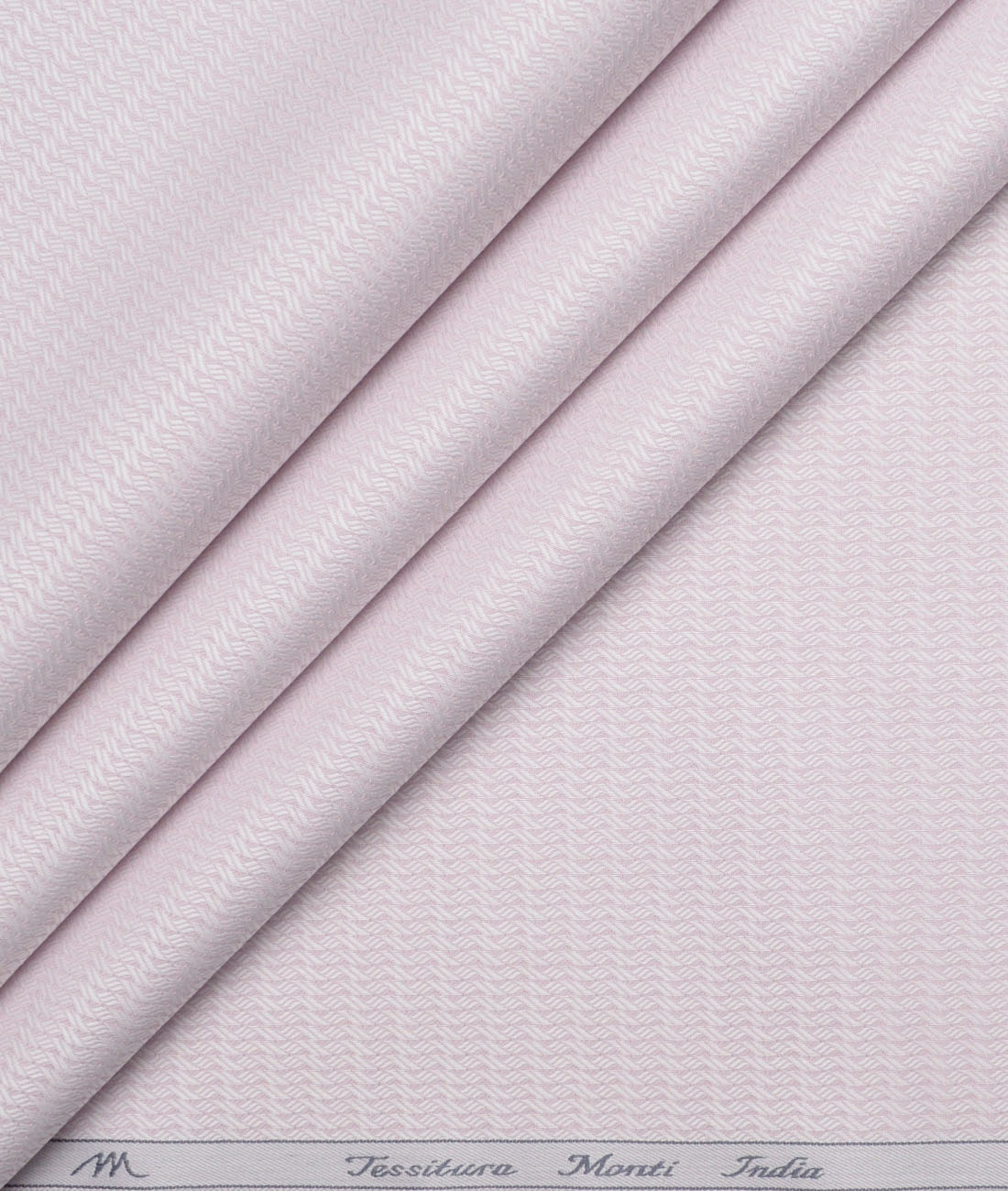 Tessitura Monti Giza Cotton Structured Shirting Fabric (Pink) Tessitura Monti Giza Cotton Structured Shirting Fabric (Pink)