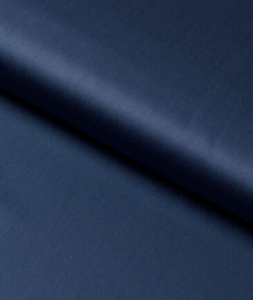 Tessitura Monti 2 Ply 70's Giza Cotton Solids Shirting Fabric (Nile Blue)