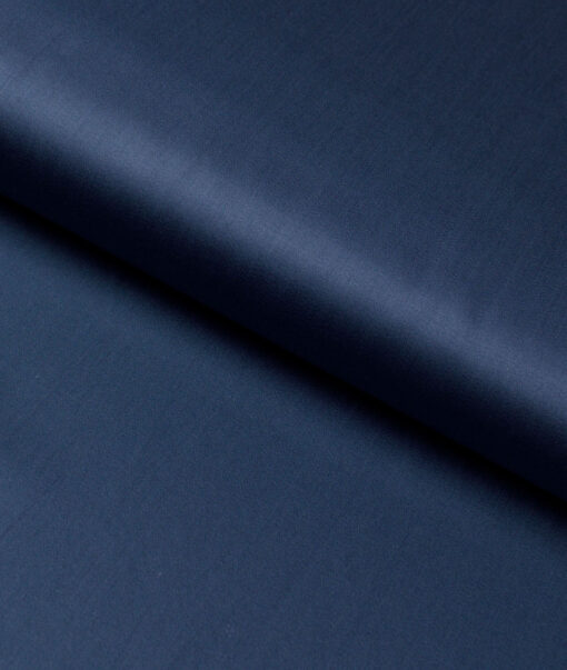Tessitura Monti 2 Ply 70's Giza Cotton Solids Shirting Fabric (Nile Blue)
