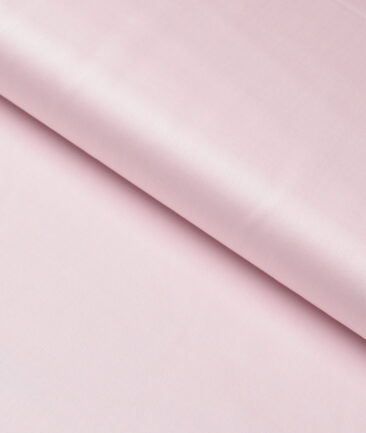 Tessitura Monti 2 Ply 70's Giza Cotton Solids Shirting Fabric (Pink)