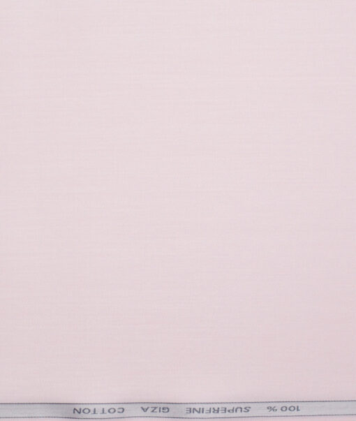 Tessitura Monti 2 Ply 70's Giza Cotton Solids Shirting Fabric (Pink)
