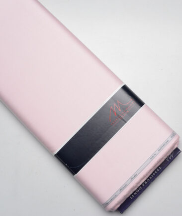 Tessitura Monti 2 Ply 70's Giza Cotton Solids Shirting Fabric (Pink)