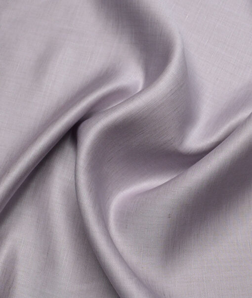 Tessitura Monti  Linen Tencel Solids Shirting Fabric (Onion Purple)