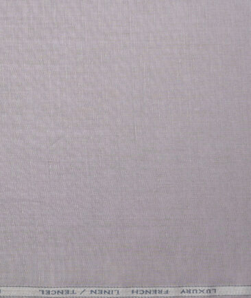 Tessitura Monti  Linen Tencel Solids Shirting Fabric (Onion Purple)