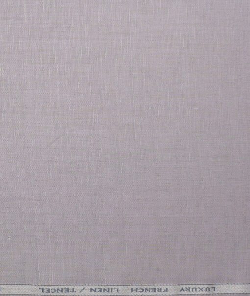 Tessitura Monti  Linen Tencel Solids Shirting Fabric (Onion Purple)