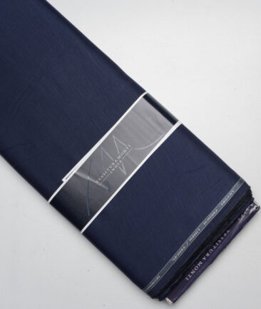 Tessitura Monti  Linen Tencel Solids Shirting Fabric (Dark Blue)