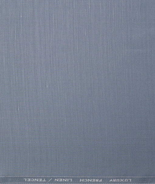 Tessitura Monti  Linen Tencel Solids Shirting Fabric (Regent Grey)