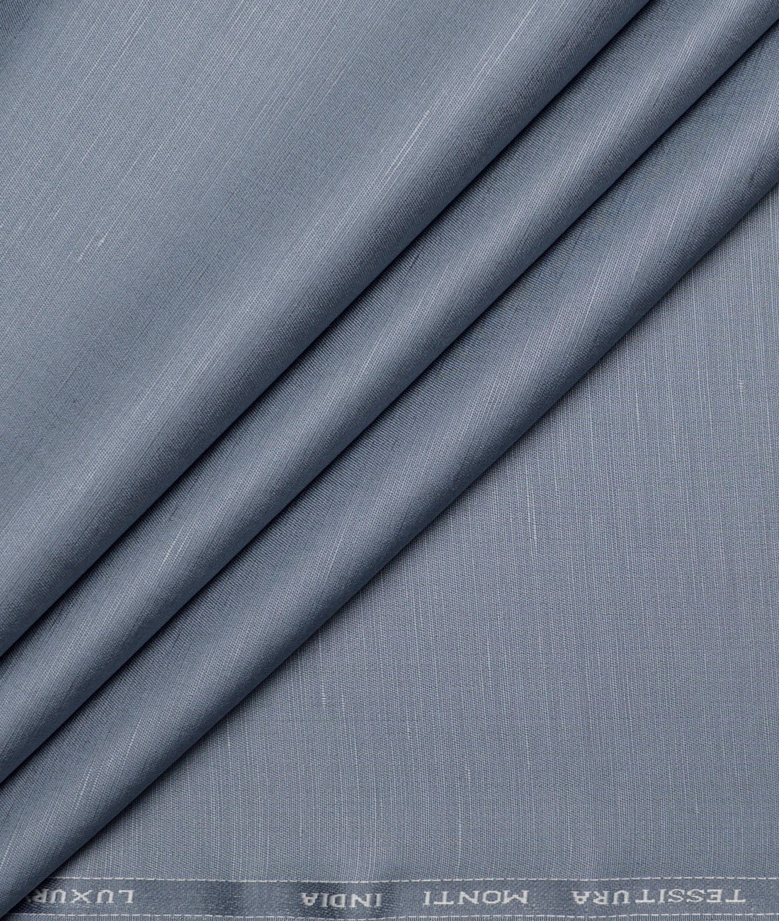 Tessitura Monti Linen Tencel Solids Shirting Fabric (Regent Grey) Tessitura Monti Linen Tencel Solids Shirting Fabric (Regent Grey)
